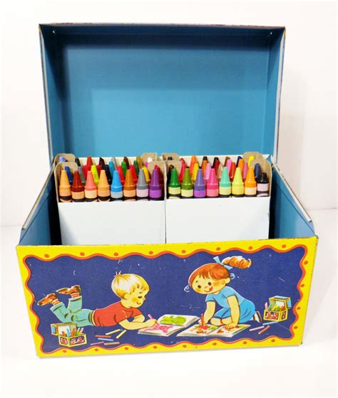 Vintage Crayon Boxes 